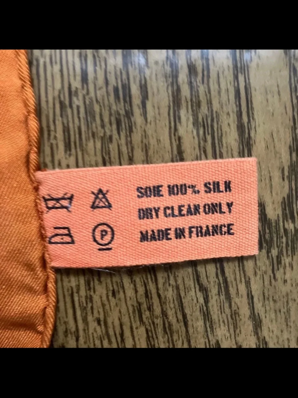 Hermes Orange Astrological Soleil Silk Scarf